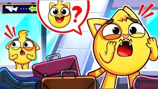 Daddy And Me At The Airport ✈️ Safety For Kids | Kids Songs 🐱🐨🐰🦁And Nursery Rhymes by Baby Zoo