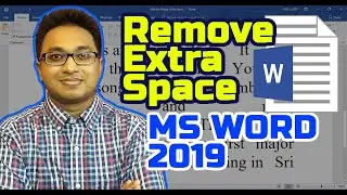 How to Remove Extra Space in MS Word 2019 ? | Why Extra Spacing Occurs in MS Word ? | LeonsBD