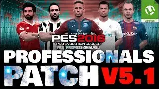 PROFESSIONALS PATCH V 5.1 DOWNLOAD PES 2016 PC