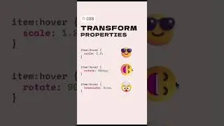 CSS3 Transform Explained with Animations!  Scale, Rotate & Translate in Action 💻🔥#coding #webdesign