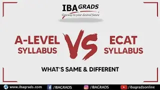 Must Watch video for A level students | ECAT Syllabus vs A-Level Syllabus