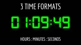 Digital Clock Maker - Free After Effects Project