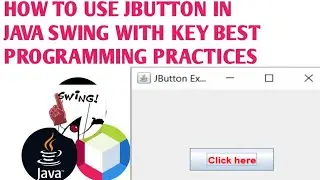 JButton in Java | Java Button | How to use button in Java