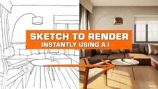 Create INSTANT Renders from your Sketches with AI (Control Net Tutorial)