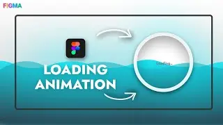 Figma Basic: Liquid loading animation in figma