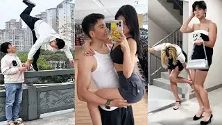Top Funniest Pranks by Chinese Street Couples ❤️ Street Moments P