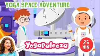 Kids Yoga Space Adventure:  A Full Episode set in outer space from @yogapalooza!