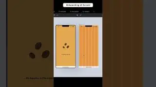Onboarding UI screen tutorial | 