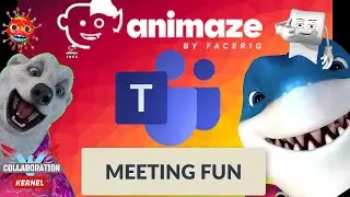 Using Microsoft Teams and Animaze by Facerig Fun with Meetings