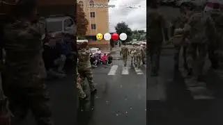 ⚪️🔴⚪️🇺🇦Прощание с бойцом Полка 