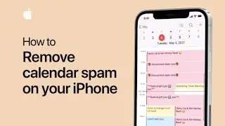 How to remove calendar spam on your iPhone — Apple Support