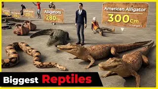 Reptile size comparison