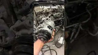 Ремонт кондиционера Mercedes W222 AMG 6.3 