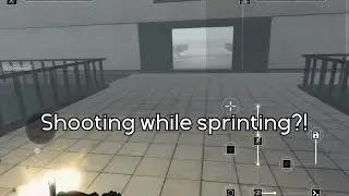 How to shoot & sprint at the same time | SCP Anomaly Breach 2