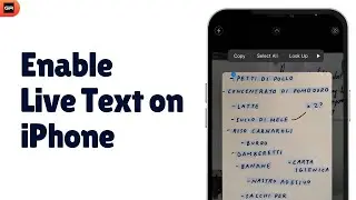 How to Enable and Use Live Text on iPhone (2024)