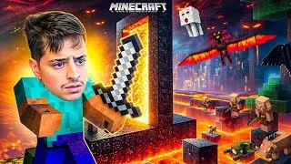Sobreviver no NETHER é DIFÍCIL DEMAIS! 😥 | Gameplay Minecraft