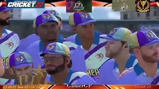 GamerGP Wnning Moments - Final : INDIA Vs GAMERGP - GAMERGP Won By 159 Runs : 18th February 2024