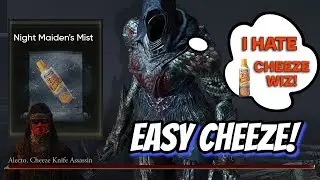 Black Knife Assassin HATES Cheeze -  Elden Ring Convergence Mod - Cheese Wiz Run (Shadow Man)