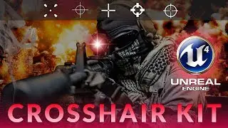 Creating a crosshair - Crosshair V1 Pack - Unreal Engine 4