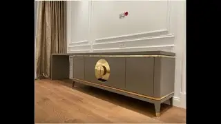 Тумба с латунью на заказ
