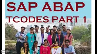 Mastering SAP ABAP Tcodes: Your Ultimate Guide - Part 1