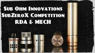 SubZero X Competition Mod and RDA by Sub Ohm Innovations