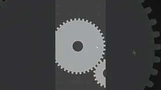 Blender анимация ШЕСТЕРЁНКИ с помощью DRIVER