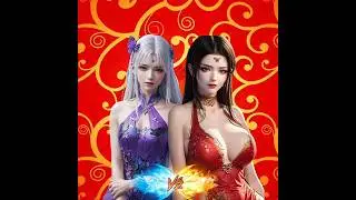 queen Medusa ❤️ vs little fairy doctor 💜|| Battle through the heavens || 