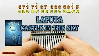 Carrying You  Ost Castle In The Sky - Kalimba Easy Practice