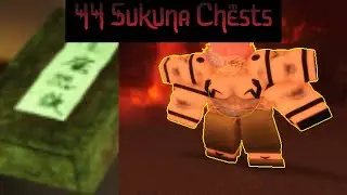 44 Sukuna Chests | Roblox Jujutsu Infinite