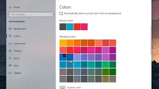 How To Change Taskbar Color in Windows 10 Update (2021)