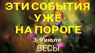 ВЕСЫ🍀 Прогноз на неделю (3-9 июля). Расклад от ТАТЬЯНЫ КЛЕВЕР. Клевер таро прогноз.