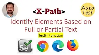 Identify Elements Based on Full or Partial Text