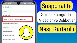 Snapchat'te Silinen Fotoğraflar Videolar ve Sohbetler Nasıl Kurtarılır (Yeni 2023)