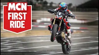 Skids and wheelies galore! 2024 Ducati Hypermotard 698 Mono tried & tested on track | MCN Review