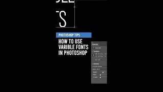 How to Use Variable Fonts in Photoshop