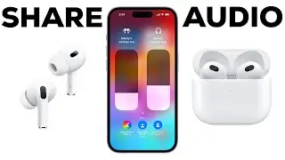 NEW AirPods Software Update! How to SHARE AUDIO with two sets of AirPods on iPhone and iPad