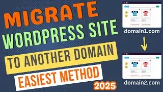 How To Migrate WordPress Site to Another Domain 2024 ? (Only Few Clicks)