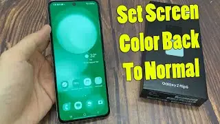 Samsung Galaxy Z Flip 5: How to Set Screen Color Back To Normal