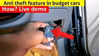 Install Anti Theft System in Car - adding in budget car | GPS tracket installation demo | Birla