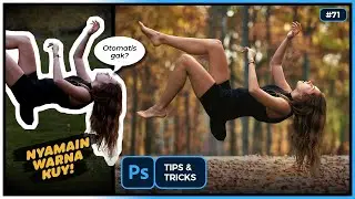 It's Easy to Matching Color With The Background in Photoshop