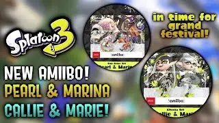 New Amiibo Announced! Side Order & Alterna - Splatoon 3