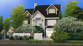 American House • The Sims 4 • No CC | Speed Build