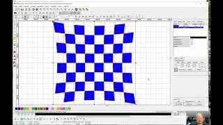 LibreCad and RDworks to laser cut a warped game board