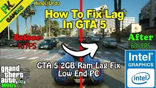 GTA V Low End PC Lag & FPS Fix | 60 FPS On 2GB RAM + Intel HD Graphics   No Graphics Card | No Ban