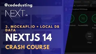 3. MockAPI.io + Local DB data | NextJS App Router Crash Course Series