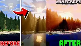 Ultra Realistic Minecraft Bedrock Edition Shader (ENHANCED Default Shader Graphics)