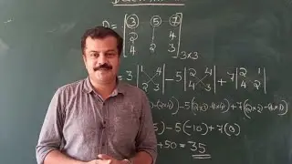 Mathematical Tools 9 | Determinants