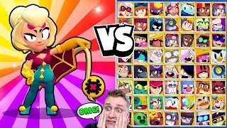 CHARLIE jest ZBYT OP?! 😨 (NOWY ZADYMIARZ vs WSZYSTKIE 72 POSTACIE!) ⭐ Brawl Stars Polska