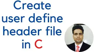 create your own header file in c Language